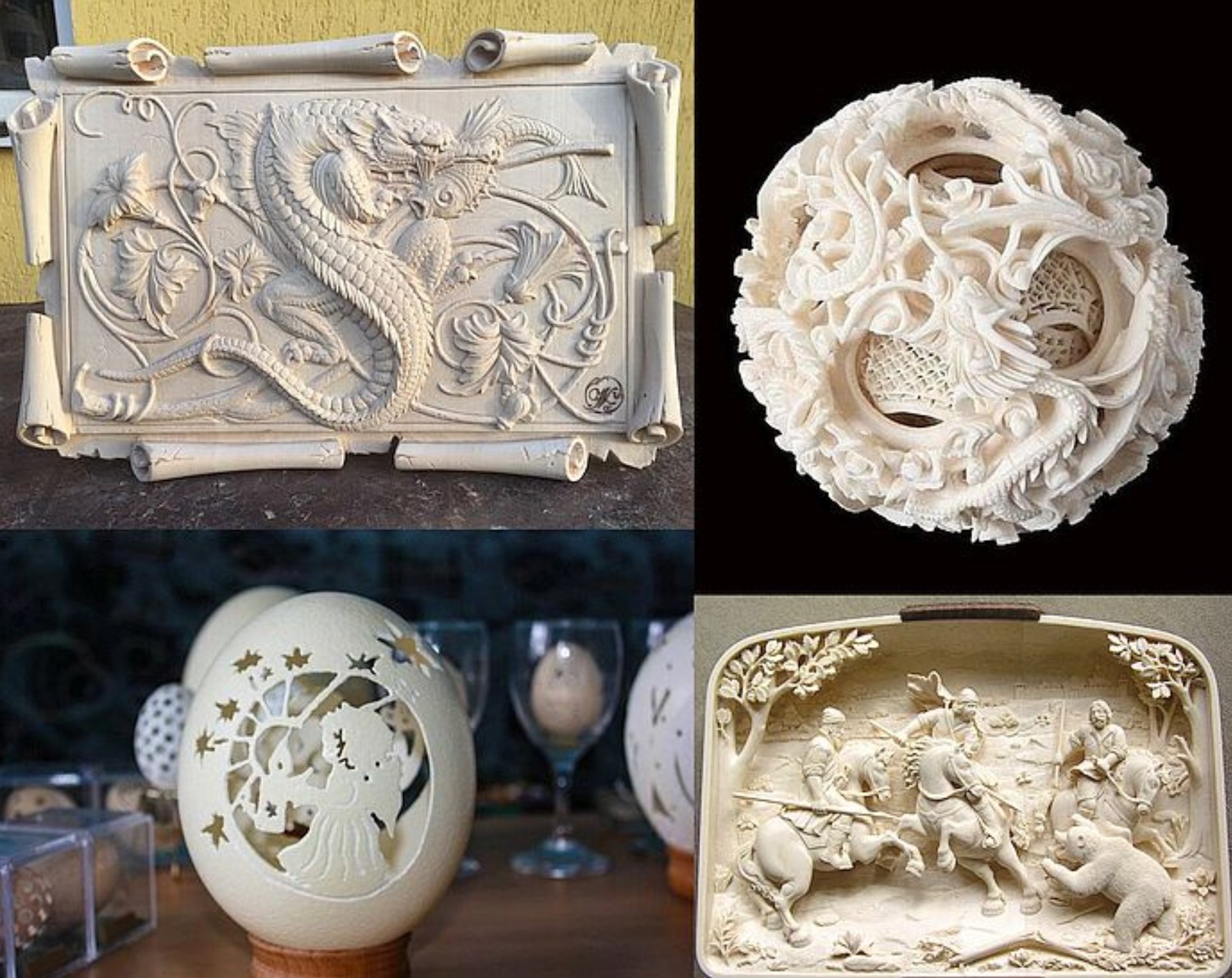 Sculptură decorativă în ceară